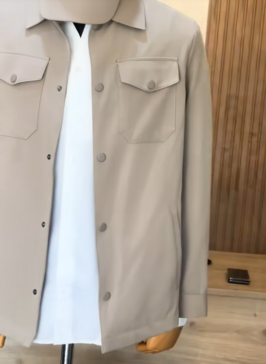 chemise kaki